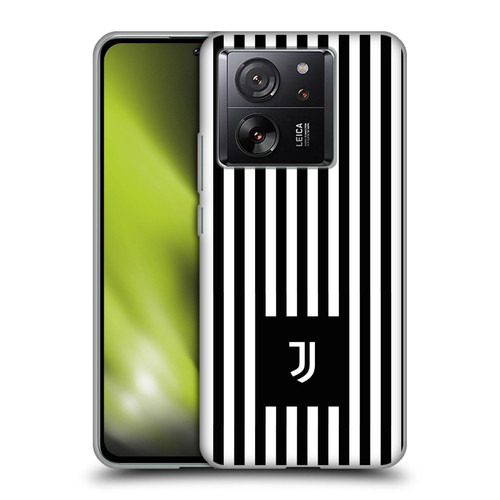 Juventus Football Club Lifestyle 2 Black & White Stripes Soft Gel Case for Xiaomi 13T 5G / 13T Pro 5G