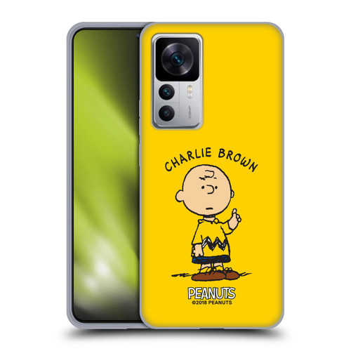 Peanuts Characters Charlie Brown Soft Gel Case for Xiaomi 12T 5G / 12T Pro 5G / Redmi K50 Ultra 5G