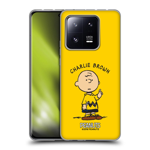 Peanuts Characters Charlie Brown Soft Gel Case for Xiaomi 13 Pro 5G