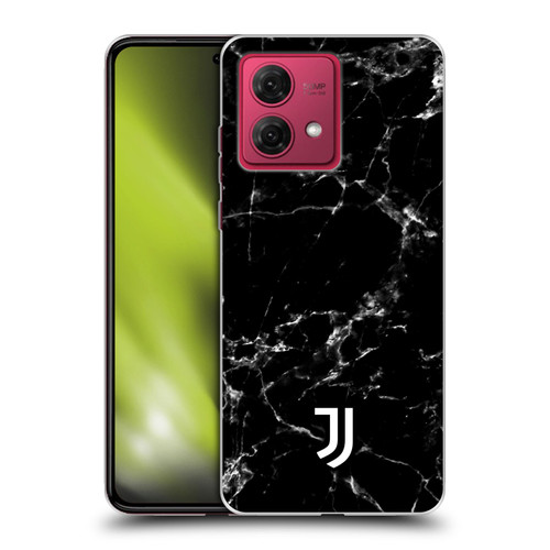 Juventus Football Club Marble Black 2 Soft Gel Case for Motorola Moto G84 5G
