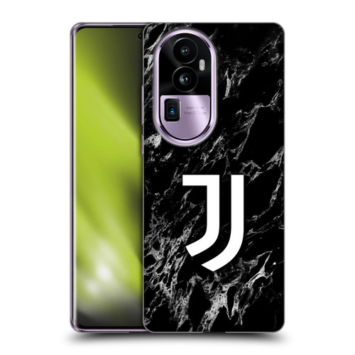 Juventus Football Club Marble Black Soft Gel Case for OPPO Reno10 Pro+