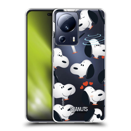 Peanuts Character Patterns Snoopy Soft Gel Case for Xiaomi 13 Lite 5G