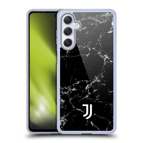 Juventus Football Club Marble Black 2 Soft Gel Case for Samsung Galaxy M54 5G