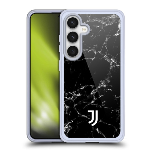 Juventus Football Club Marble Black 2 Soft Gel Case for Samsung Galaxy S24 5G