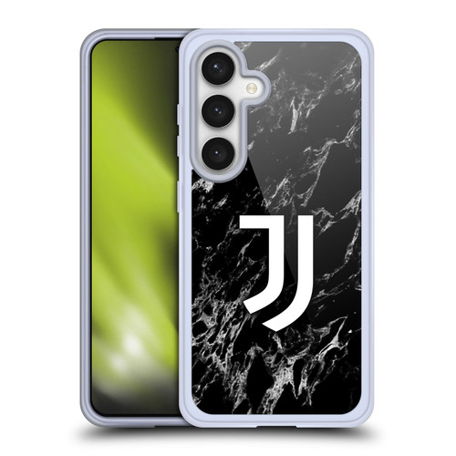 Juventus Football Club Marble Black Soft Gel Case for Samsung Galaxy S24 5G