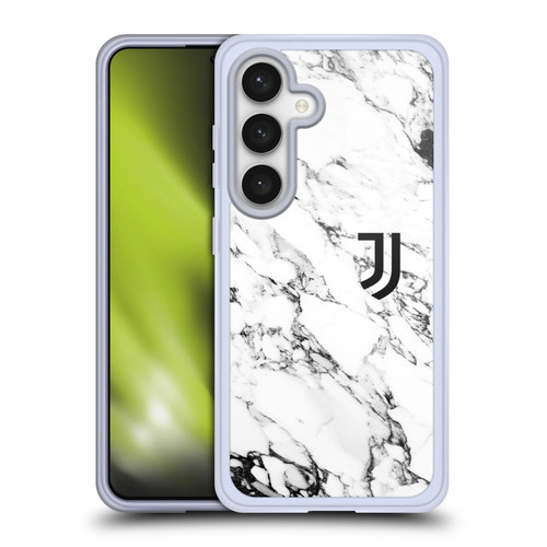 Juventus Football Club Marble White Soft Gel Case for Samsung Galaxy S24 5G
