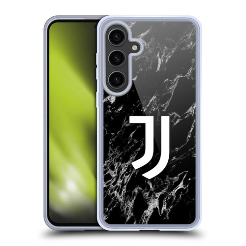 Juventus Football Club Marble Black Soft Gel Case for Samsung Galaxy S24+ 5G