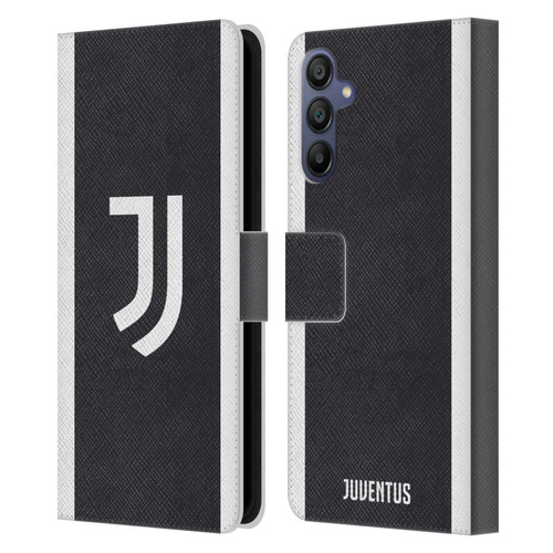 Juventus Football Club 2023/24 Match Kit Third Leather Book Wallet Case Cover For Samsung Galaxy A15
