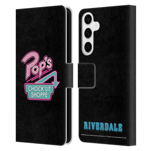 Riverdale Graphic Art Pop's Leather Book Wallet Case Cover For Samsung Galaxy S24+ 5G