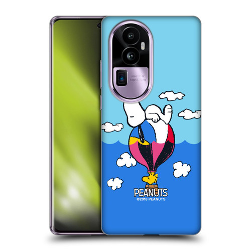 Peanuts Halfs And Laughs Snoopy & Woodstock Balloon Soft Gel Case for OPPO Reno10 Pro+