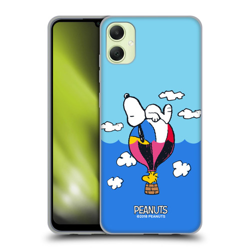 Peanuts Halfs And Laughs Snoopy & Woodstock Balloon Soft Gel Case for Samsung Galaxy A05