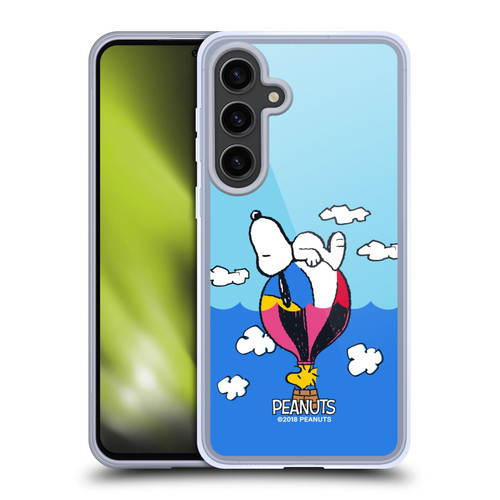 Peanuts Halfs And Laughs Snoopy & Woodstock Balloon Soft Gel Case for Samsung Galaxy S24+ 5G Peanuts Halfs And Laughs Snoopy & Woodstock Balloon Soft Gel Case for Samsung Galaxy S24+ 5G