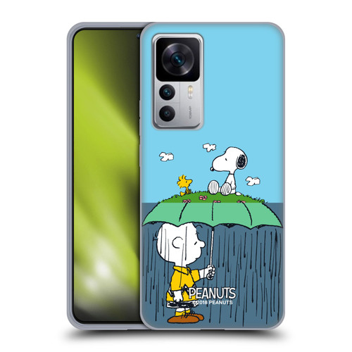 Peanuts Halfs And Laughs Charlie, Snoppy & Woodstock Soft Gel Case for Xiaomi 12T 5G / 12T Pro 5G / Redmi K50 Ultra 5G