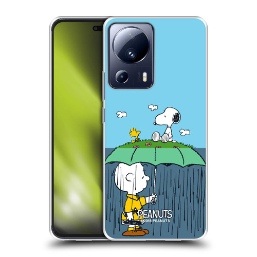 Peanuts Halfs And Laughs Charlie, Snoppy & Woodstock Soft Gel Case for Xiaomi 13 Lite 5G