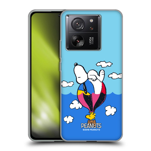 Peanuts Halfs And Laughs Snoopy & Woodstock Balloon Soft Gel Case for Xiaomi 13T 5G / 13T Pro 5G