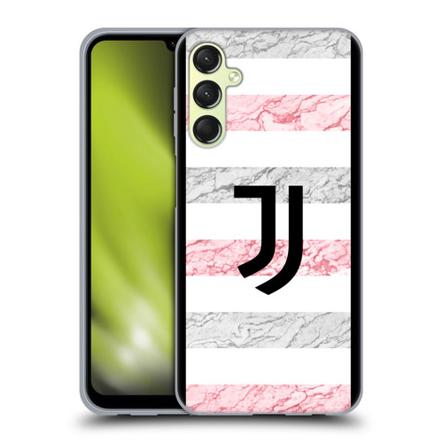 Juventus Football Club 2023/24 Match Kit Away Soft Gel Case for Samsung Galaxy A24 4G / M34 5G
