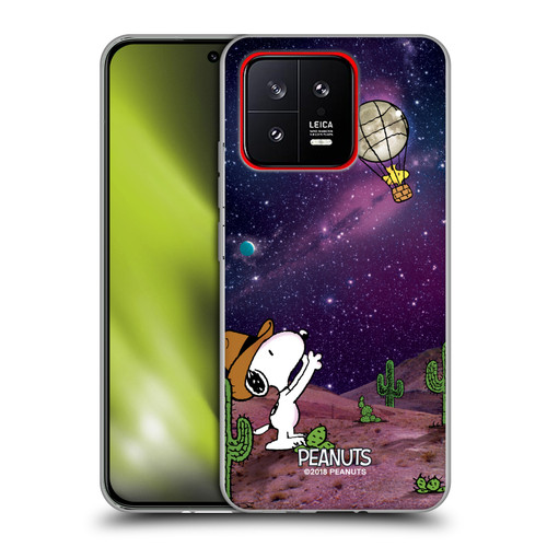 Peanuts Snoopy Space Cowboy Nebula Balloon Woodstock Soft Gel Case for Xiaomi 13 5G