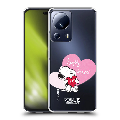 Peanuts Sealed With A Kiss Snoopy Hugs And Kisses Soft Gel Case for Xiaomi 13 Lite 5G