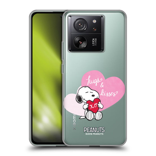 Peanuts Sealed With A Kiss Snoopy Hugs And Kisses Soft Gel Case for Xiaomi 13T 5G / 13T Pro 5G