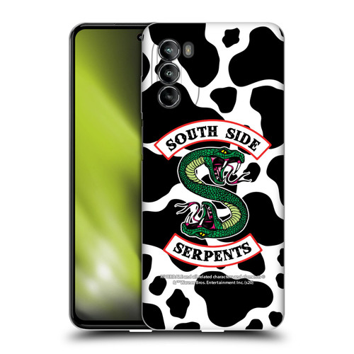 Riverdale South Side Serpents Cow Logo Soft Gel Case for Motorola Moto G82 5G
