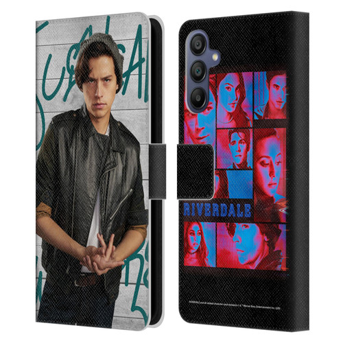 Riverdale Posters Jughead Jones 3 Leather Book Wallet Case Cover For Samsung Galaxy A15