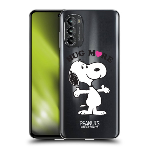 Peanuts Snoopy Hug More Soft Gel Case for Motorola Moto G82 5G