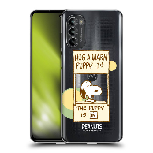 Peanuts Snoopy Hug Warm Soft Gel Case for Motorola Moto G82 5G