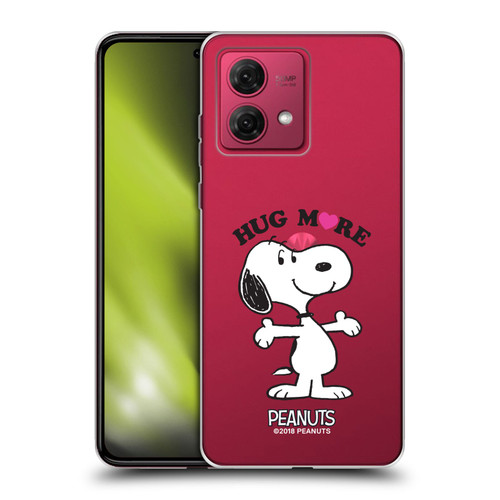 Peanuts Snoopy Hug More Soft Gel Case for Motorola Moto G84 5G