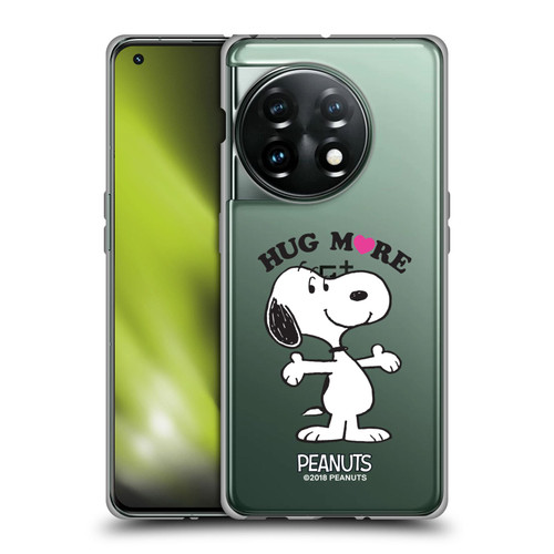 Peanuts Snoopy Hug More Soft Gel Case for OnePlus 11 5G