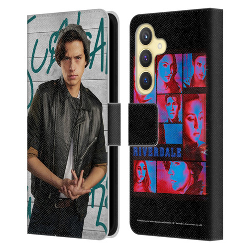 Riverdale Posters Jughead Jones 3 Leather Book Wallet Case Cover For Samsung Galaxy S24 5G