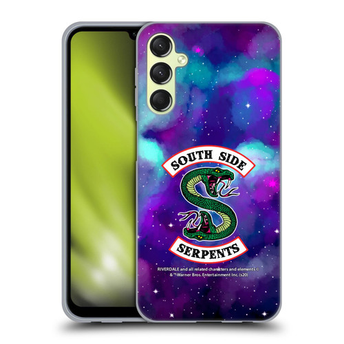 Riverdale South Side Serpents Nebula Logo 1 Soft Gel Case for Samsung Galaxy A24 4G / Galaxy M34 5G