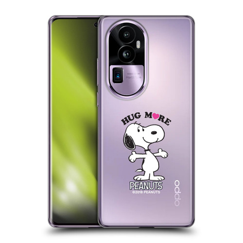 Peanuts Snoopy Hug More Soft Gel Case for OPPO Reno10 Pro+