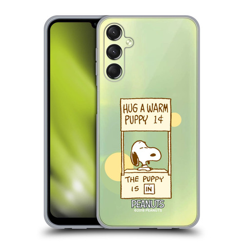Peanuts Snoopy Hug Warm Soft Gel Case for Samsung Galaxy A24 4G / M34 5G