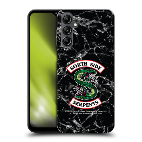 Riverdale South Side Serpents Black And White Marble Logo Soft Gel Case for Samsung Galaxy M14 5G