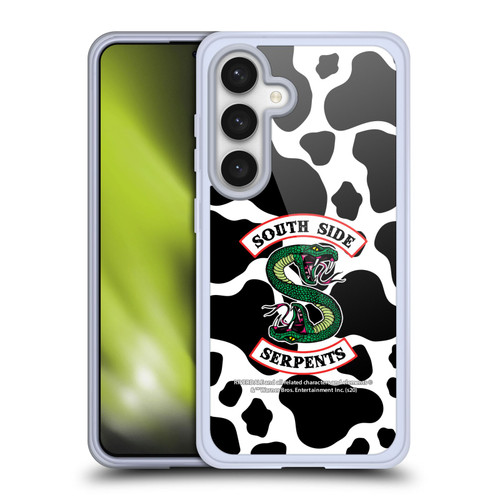 Riverdale South Side Serpents Cow Logo Soft Gel Case for Samsung Galaxy S24 5G