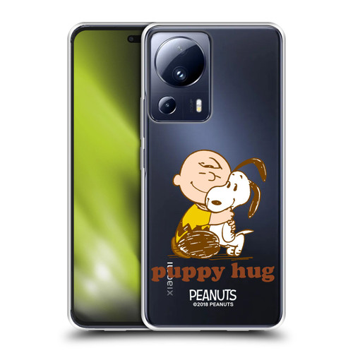 Peanuts Snoopy Hug Charlie Puppy Hug Soft Gel Case for Xiaomi 13 Lite 5G