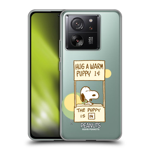 Peanuts Snoopy Hug Warm Soft Gel Case for Xiaomi 13T 5G / 13T Pro 5G