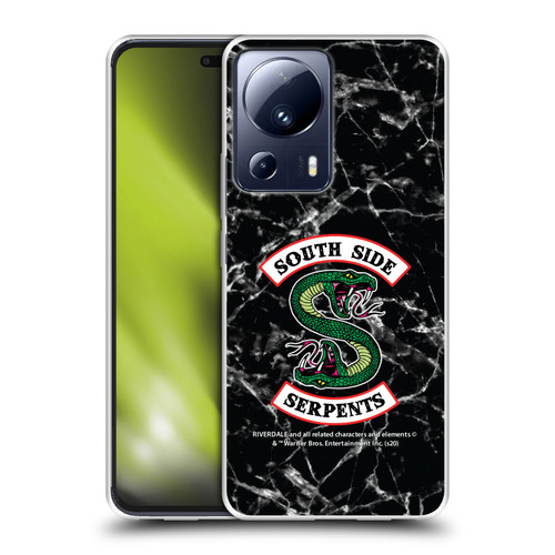 Riverdale South Side Serpents Black And White Marble Logo Soft Gel Case for Xiaomi 13 Lite 5G