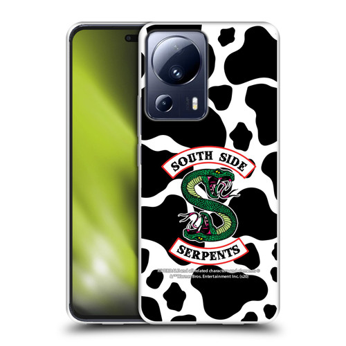 Riverdale South Side Serpents Cow Logo Soft Gel Case for Xiaomi 13 Lite 5G