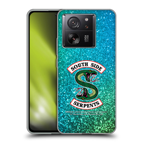 Riverdale South Side Serpents Glitter Print Logo Soft Gel Case for Xiaomi 13T 5G / 13T Pro 5G