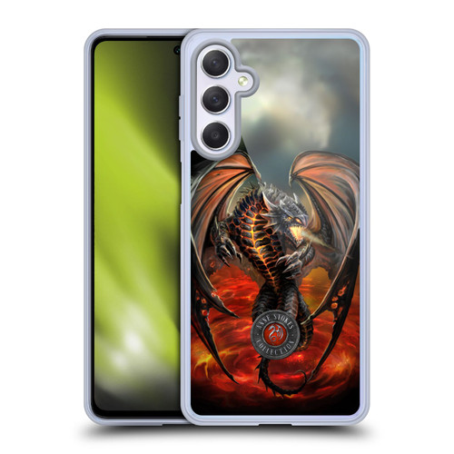 Anne Stokes Dragons Lava Soft Gel Case for Samsung Galaxy M54 5G
