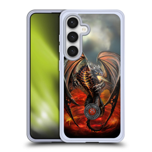 Anne Stokes Dragons Lava Soft Gel Case for Samsung Galaxy S24 5G