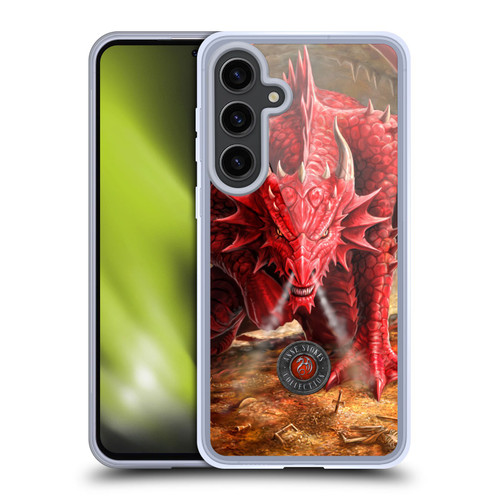 Anne Stokes Dragons Lair Soft Gel Case for Samsung Galaxy S24+ 5G
