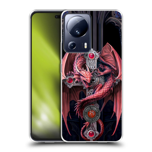 Anne Stokes Dragons Gothic Guardians Soft Gel Case for Xiaomi 13 Lite 5G
