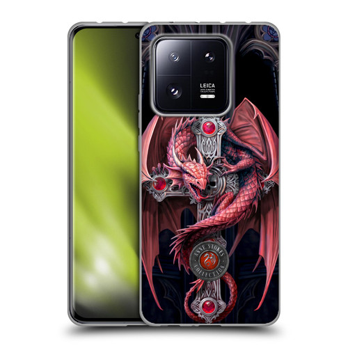 Anne Stokes Dragons Gothic Guardians Soft Gel Case for Xiaomi 13 Pro 5G