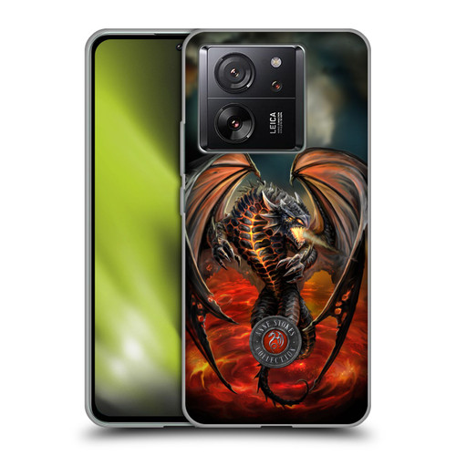 Anne Stokes Dragons Lava Soft Gel Case for Xiaomi 13T 5G / 13T Pro 5G