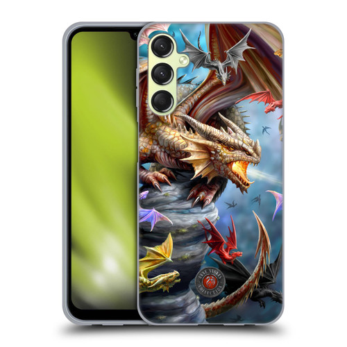 Anne Stokes Dragons 4 Clan Soft Gel Case for Samsung Galaxy A24 4G / M34 5G