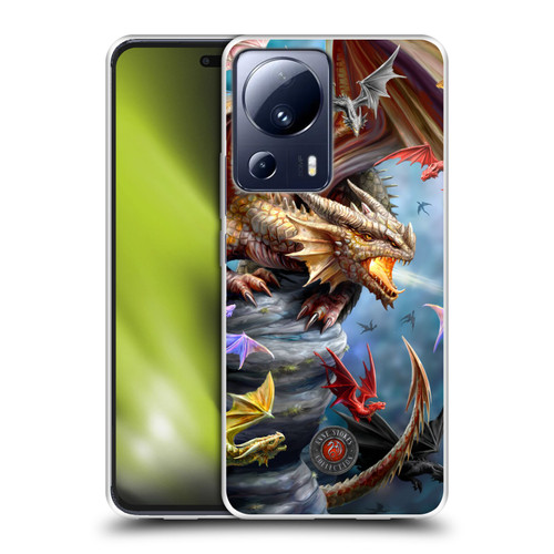 Anne Stokes Dragons 4 Clan Soft Gel Case for Xiaomi 13 Lite 5G