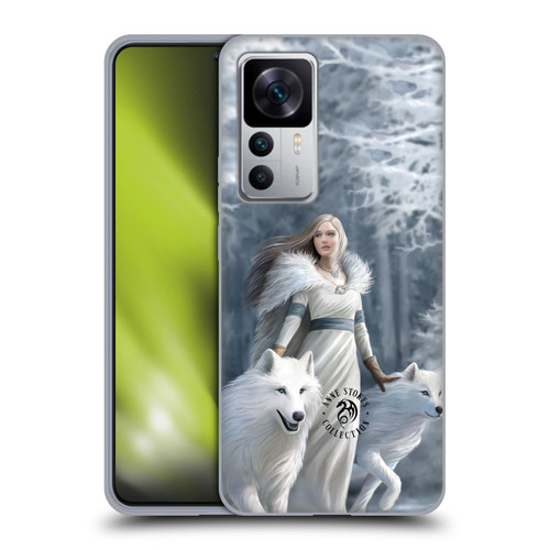 Anne Stokes Wolves Winter Guardians Soft Gel Case for Xiaomi 12T 5G / 12T Pro 5G / Redmi K50 Ultra 5G