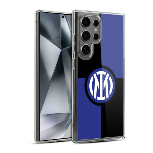 Fc Internazionale Milano Badge Flag Soft Gel Case for Samsung Galaxy S24 Ultra 5G & MagSafe